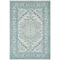 Safavieh Adirondack Power Loomed Rectangle RugIvory & Teal 6 x 9 ft. ADR108G-6 - alternate 1